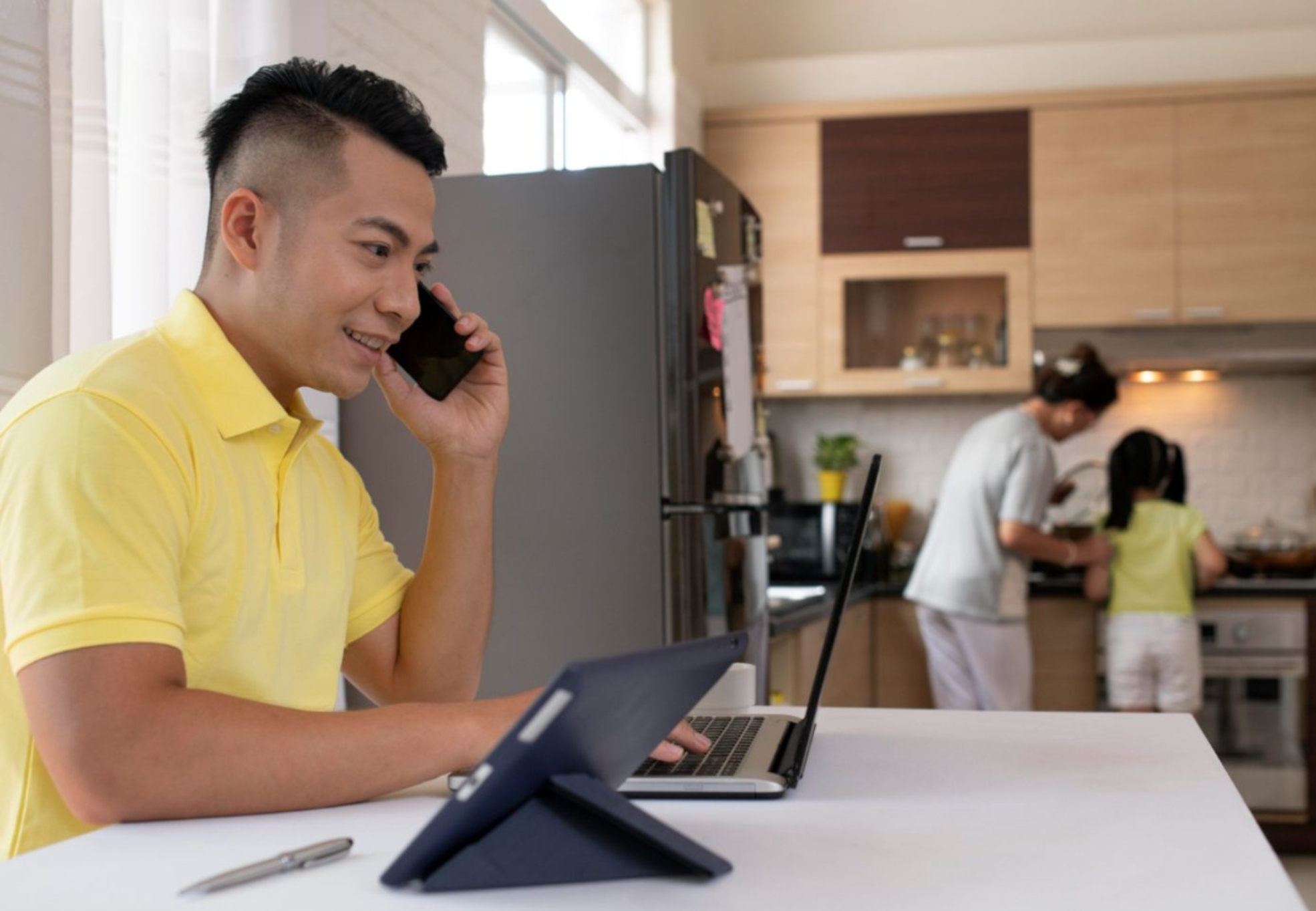 CNI trabaja desde casa